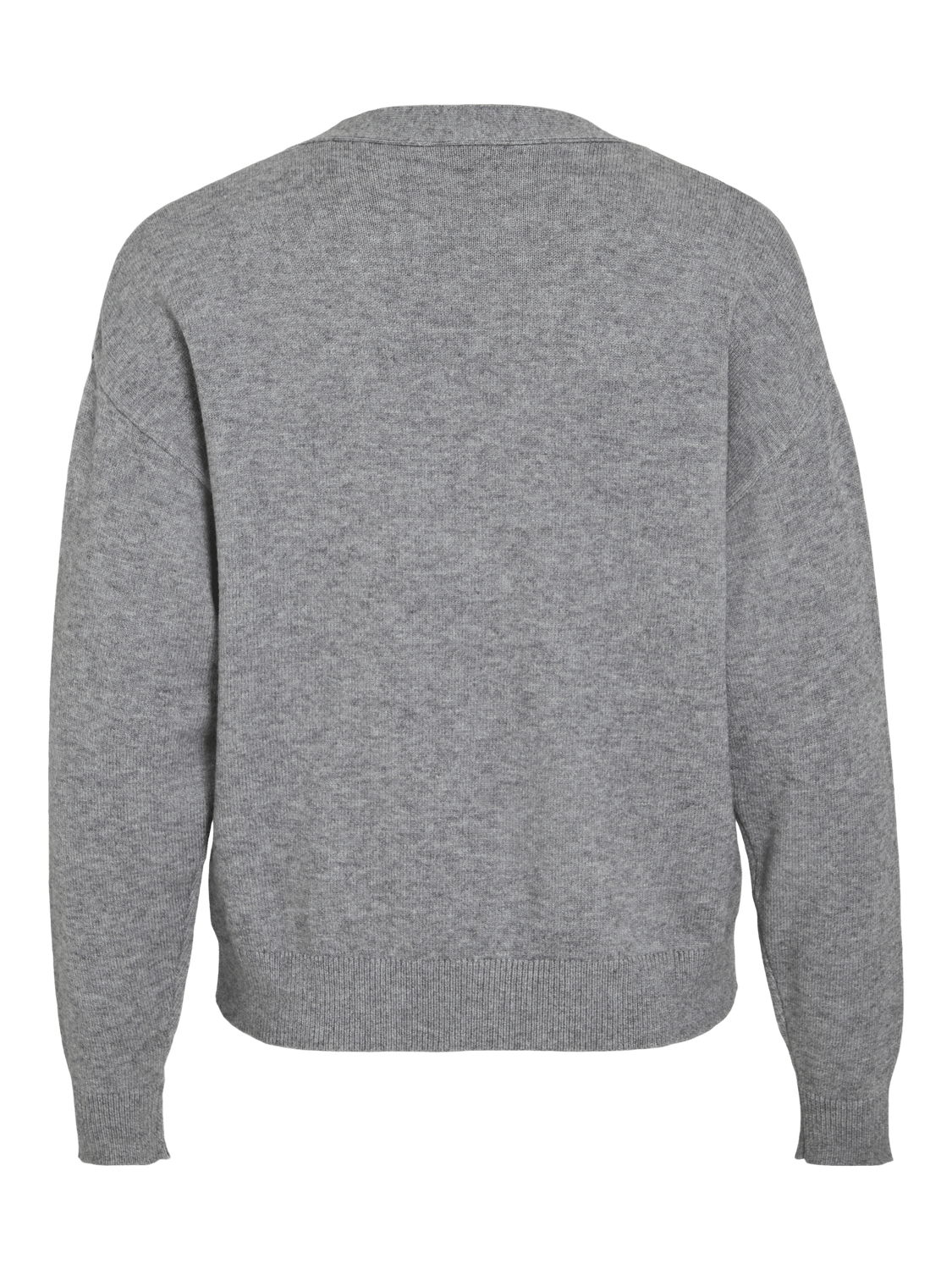 VIRIL Knit Cardigan - Medium Grey Melange - VERO MODA & VILA Bergvik